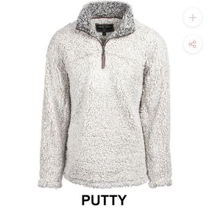 True grit Sherpa pullover